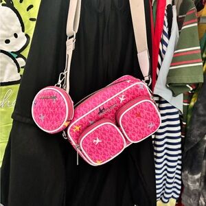 Michael Kors Vibrant Pink Kids Bag Set